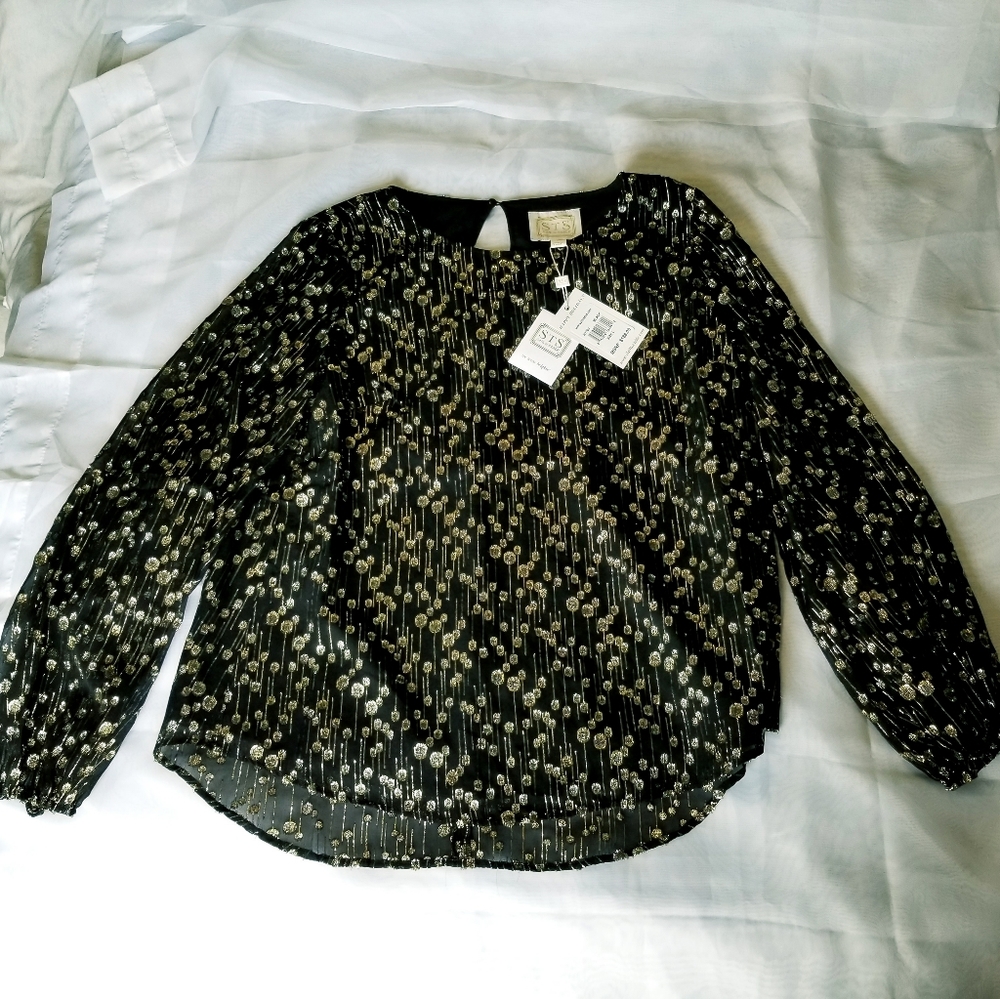 New With Tag, Women's Sail to Sable Blouse